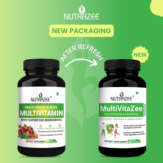 Nutrazee Multi Greens & Reds Multivitamin Tablets 