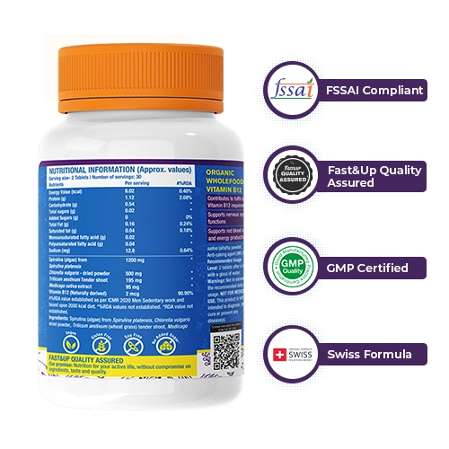 Fast&Up B12 + B-Complex Tablets 