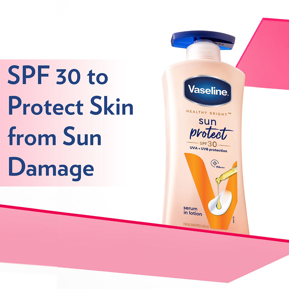 Vaseline Healthy Bright Sun + Pollution Protection SPF 30 Body Lotion  Grab2Buy Vaseline Grab2Buy