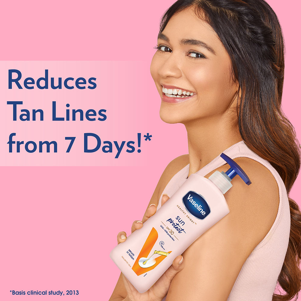 Vaseline Healthy Bright Sun + Pollution Protection SPF 30 Body Lotion  Grab2Buy Vaseline Grab2Buy