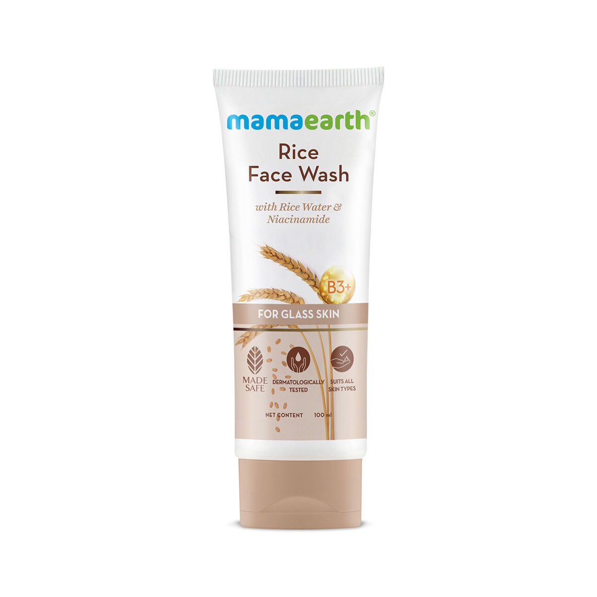 Mamaearth Rice Face Wash With Rice Water & Niacinamide - Grab2buy
