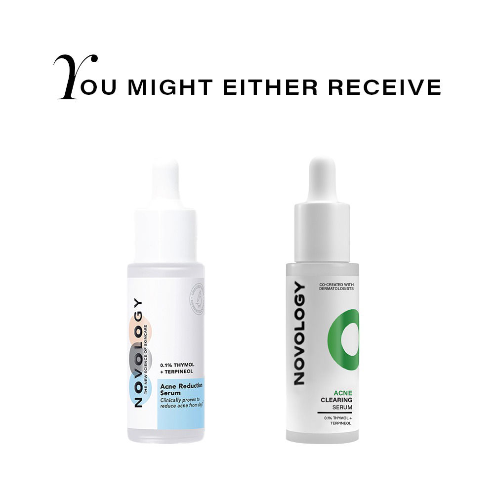 Novology Acne Reduction Serum With 0.1% Thymol + Terpineol 