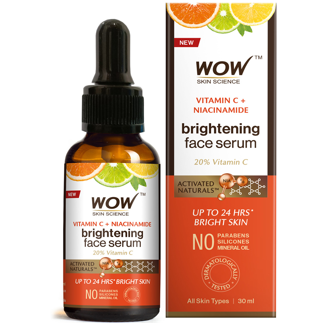 Wow Skin Science Vitamin C & Niacinamide Brightening Face Serum  Grab2Buy Wow Skin Science Grab2Buy