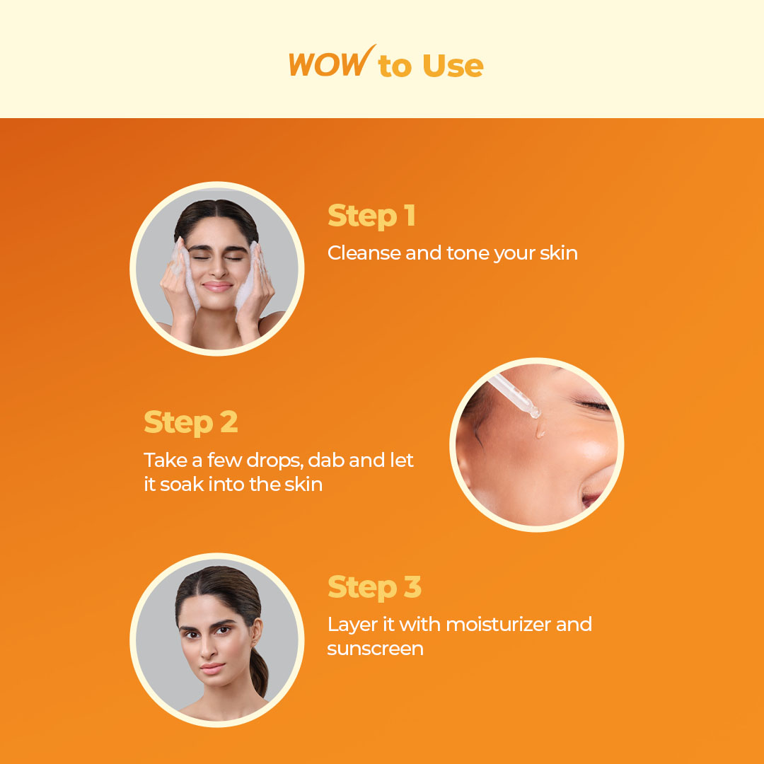 Wow Skin Science Vitamin C & Niacinamide Brightening Face Serum  Grab2Buy Wow Skin Science Grab2Buy