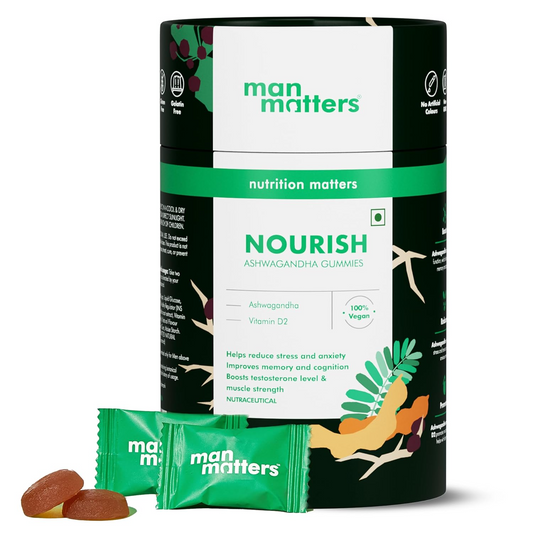 Man Matters Ashwagandha Gummies For Men - Tamarind Flavor 