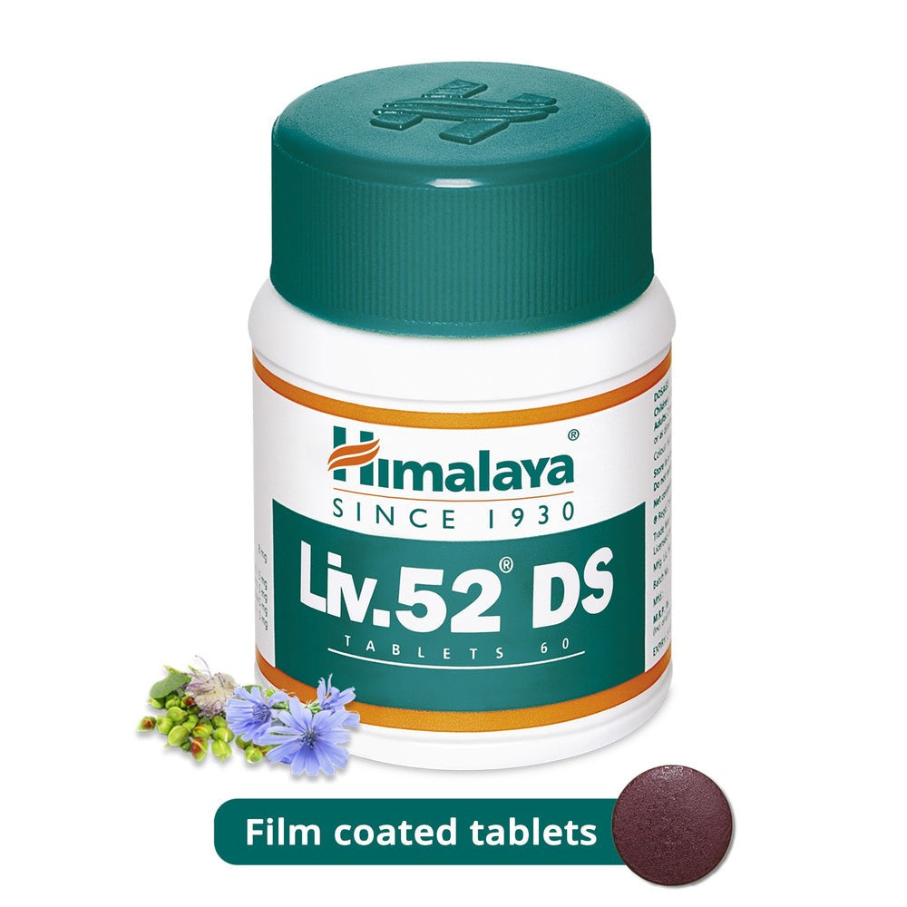 Himalaya Liv.52 DS Tablets – Double Strength Ayurvedic Liver Protection & Detox 