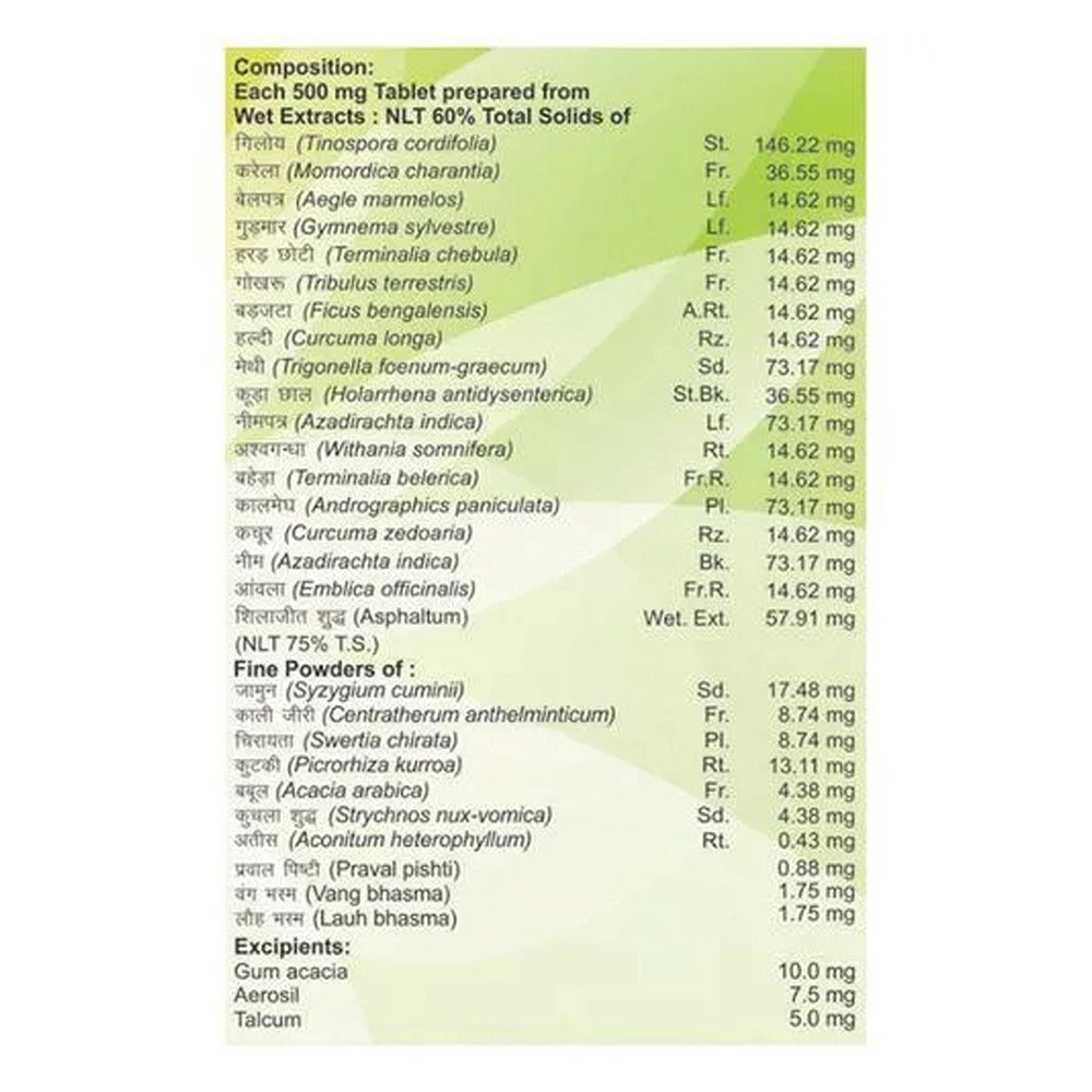 Patanjali Divya Madhunashini Vati Extra Power | Ayurvedic Blood Sugar Control Tablets 