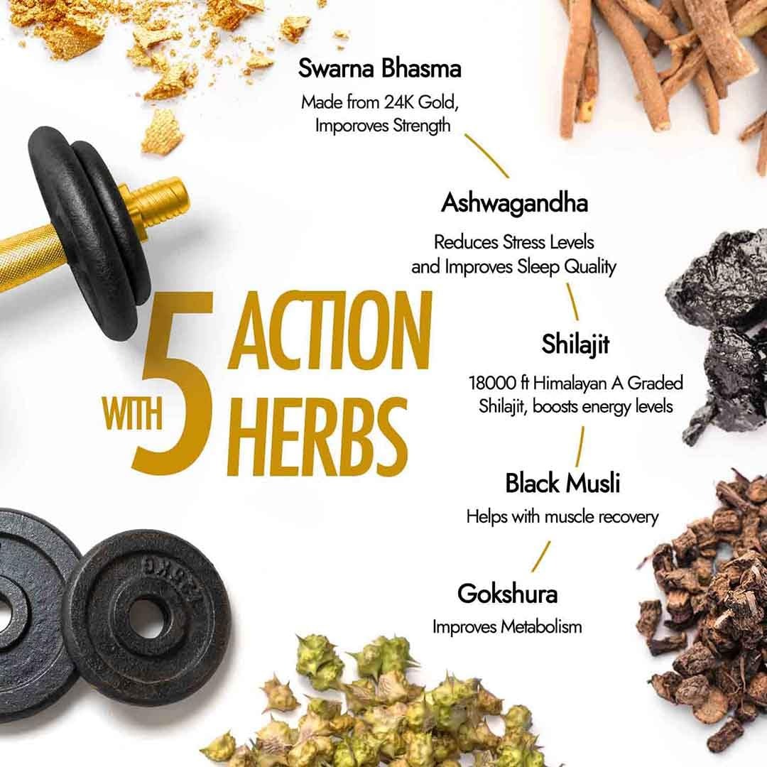 Kapiva Ayurveda Sj Gold Resin 