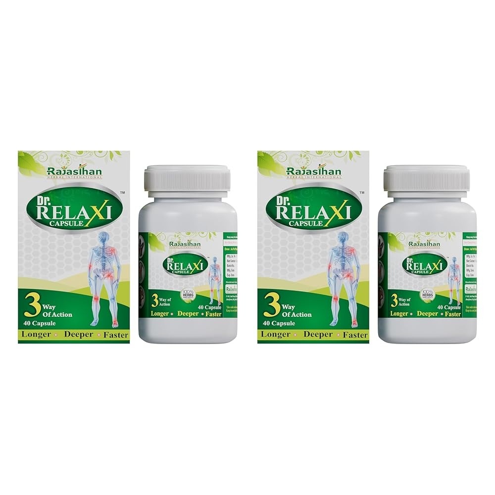 Dr Relaxi Herbal Capsules for Joints Pain and Arthritis - Grab2buy