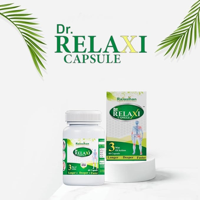 Dr Relaxi Herbal Capsules for Joints Pain and Arthritis - Grab2buy