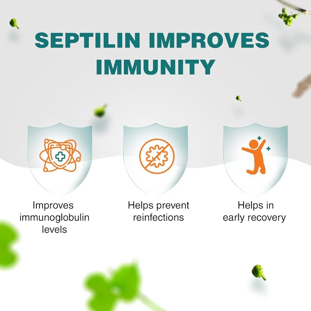 Himalaya Septilin Tablets – Ayurvedic Immunity Booster & Infection Defense 
