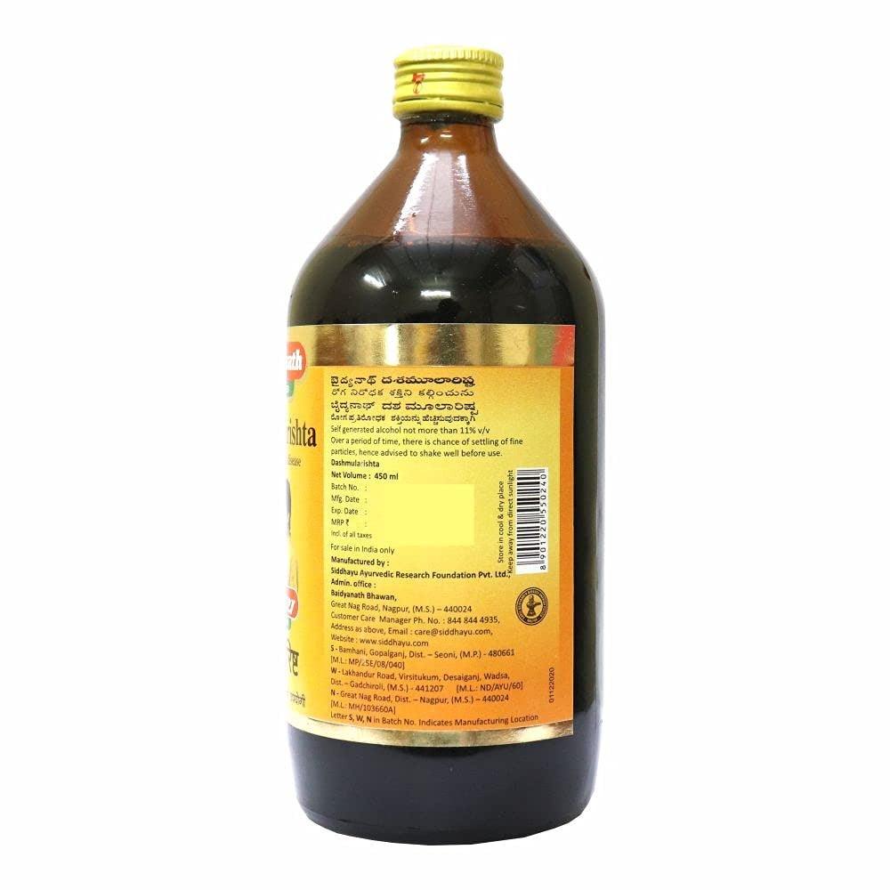 Baidyanath Dashmularist 450 ML 