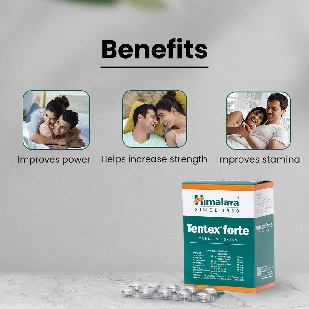 Himalaya Tentex Forte Tablets - Distacart