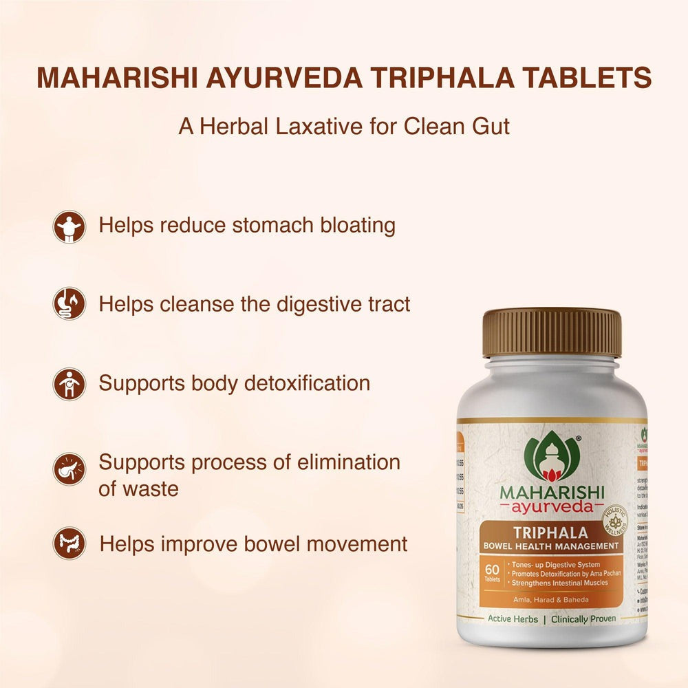 Maharishi Ayurveda Triphala Tablets 