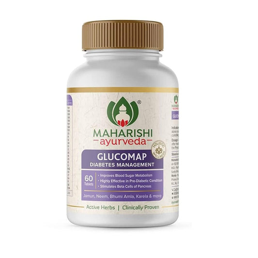 Maharishi Ayurveda Glucomap Tablets | Vedic Ayurvedic Supplement for Healthy Blood Sugar Balance 