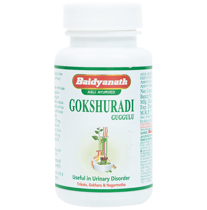 Baidyanath Gokshuradi Guggulu - 80 tabs | Grab2Buy