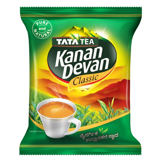 Tata Tea Kanan Devan Tea Powder | Tata Tea Kanan Devan Classic Black Tea Loose Leaves | Pure & Natural From Highest Hills - Grab2buy