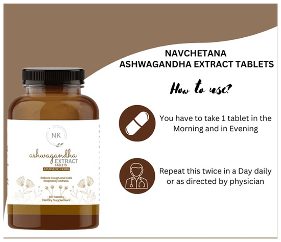 Navchetana Kendra Ashwagandha Tablets 