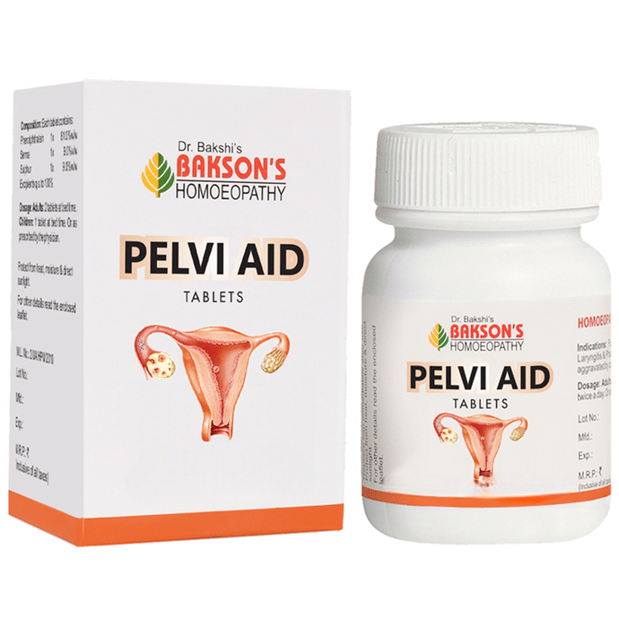 Bakson's Homeopathy Pelvi Aid Tablets 