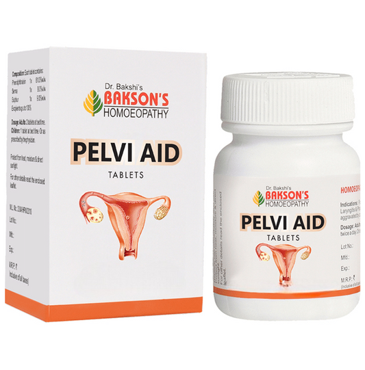 Bakson's Homeopathy Pelvi Aid Tablets 