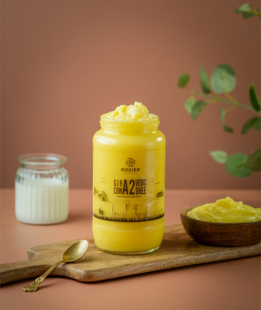 Rosier A2 Gir Cow Bilona Ghee | Traditional Bilona Method A2 Cow Ghee - Distacart