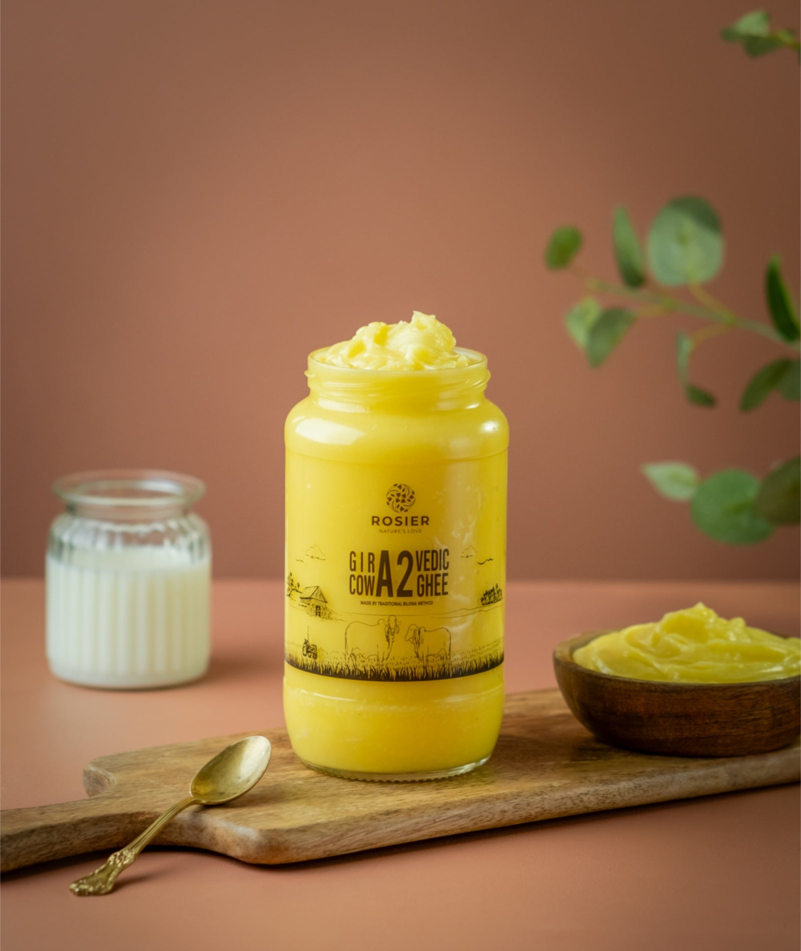 Rosier A2 Gir Cow Bilona Ghee | Traditional Bilona Method A2 Cow Ghee 