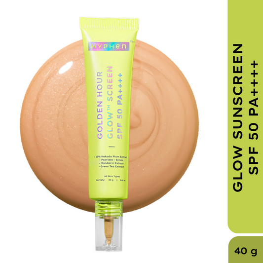 Hyphen Golden Hour Glow Sunscreen SPF 50 PA++++ Genie India
