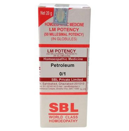 SBL Homeopathy Petroleum LM Potency (in Globules) | Grab2Buy