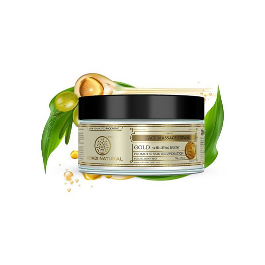 Khadi Natural Gold Herbal Face Massage Cream  Grab2Buy Khadi Natural Grab2Buy