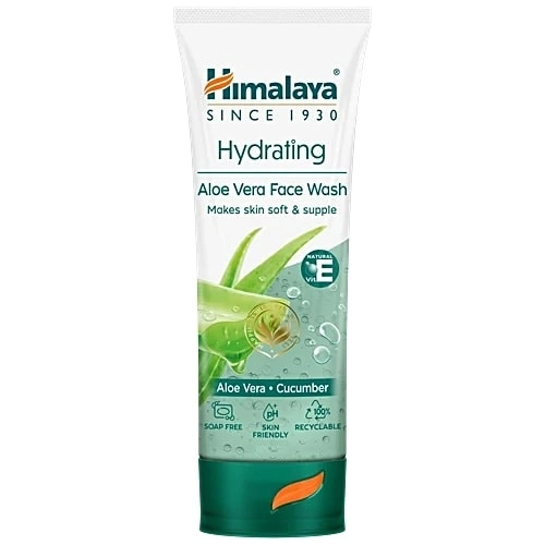 Himalaya Herbals Moisturizing Aloe Vera Face Wash  Grab2Buy Himalaya Herbals Grab2Buy