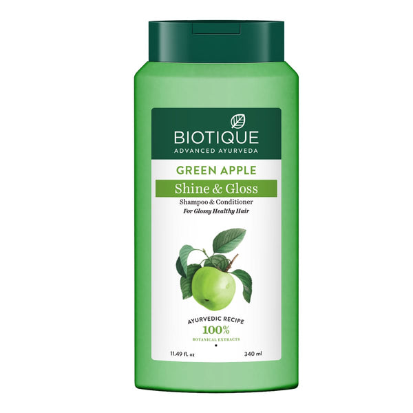 Biotique Bio Green Apple Shampoo & Conditioner 