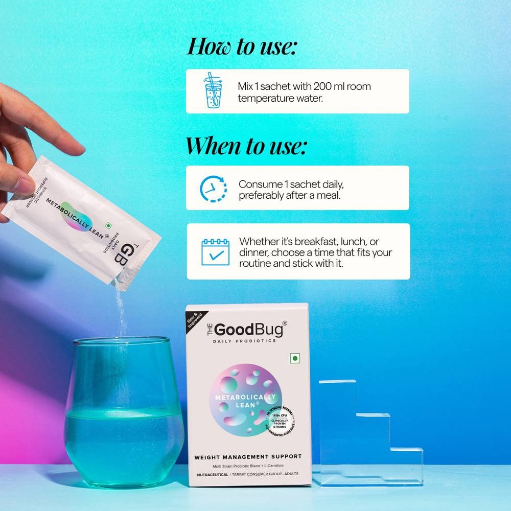 The Good Bug Metabolically Lean Probiotic For Weight Management Supercharged Edition 