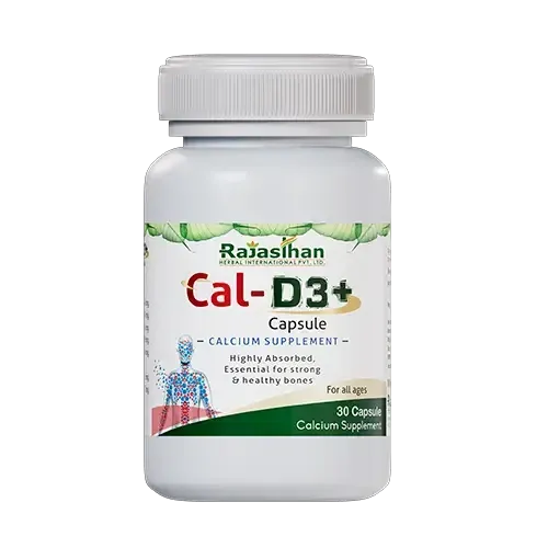 Rajasthan Herbals International Cal-D3+ Capsules 