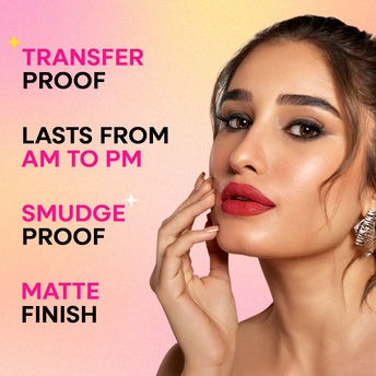 Nykaa Matte To Last Transferproof Liquid Lipstick - Chai -18  Grab2Buy Nykaa Grab2Buy