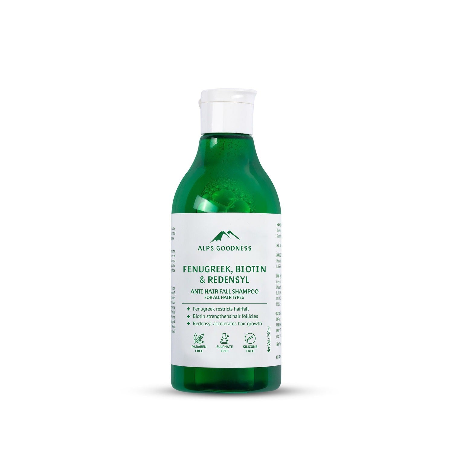 Alps Goodness Fenugreek Biotin & Redensyl Anti Hairfall Shampoo 
