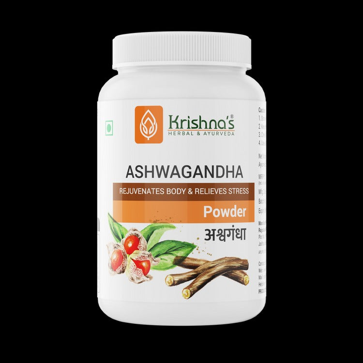 Krishna's Herbal & Ayurveda Ashwagandha Powder 