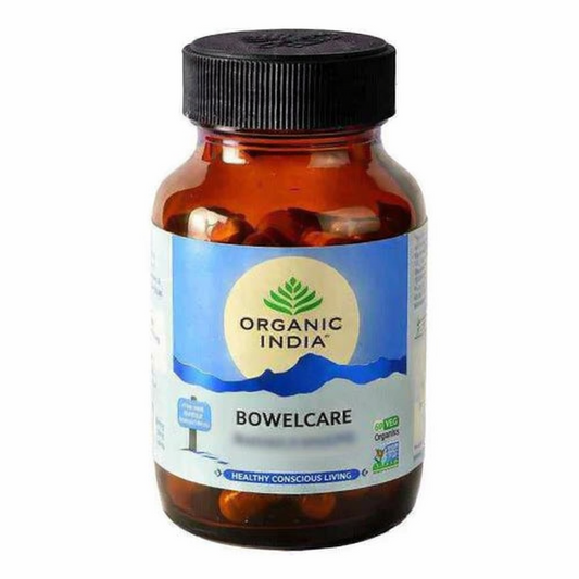 Organic India Bowelcare Capsules 