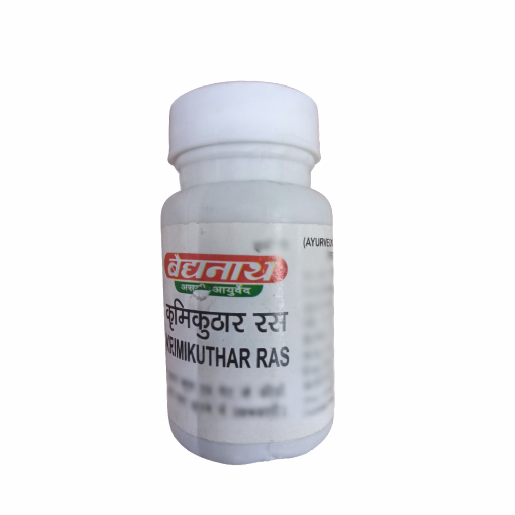 Baidyanath Jhansi Krimikuthar Ras 80 Tabs 
