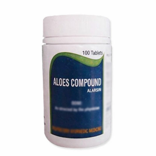 Alarsin Ayurvedic Aloes Compound Tablet 