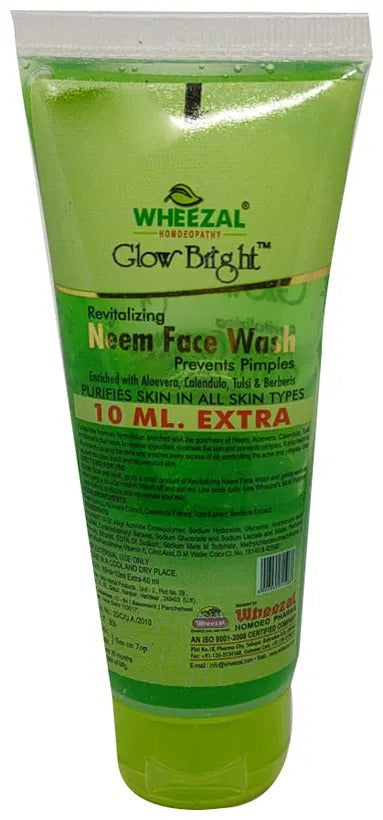 Wheezal Glow Bright Neem Face Wash 