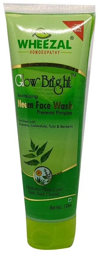 Wheezal Glow Bright Neem Face Wash 