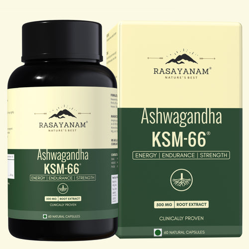 Rasayanam Ashwagandha KSM-66 Capsules 