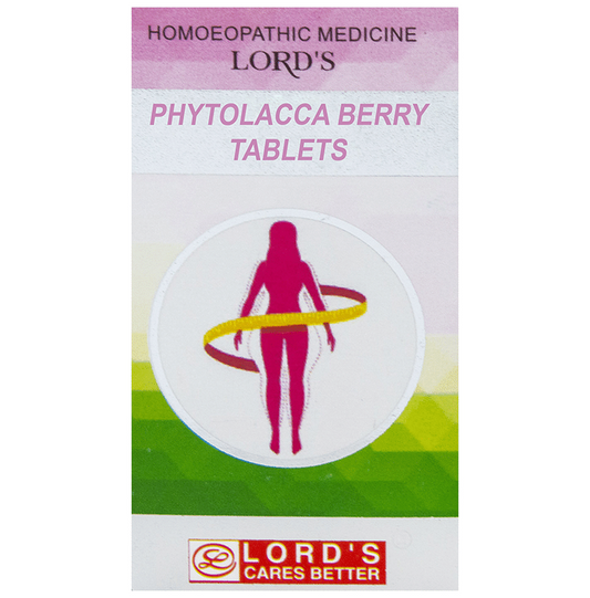 Lord's Homeopathy Phytolacca Berry Tablets 
