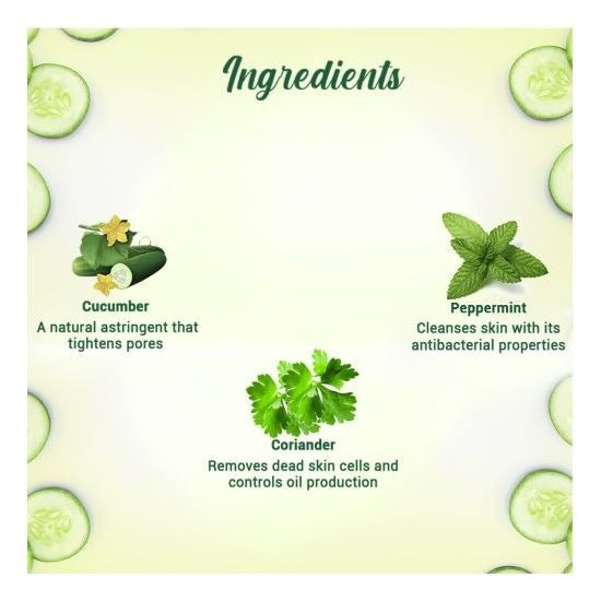 Biotique Bio Cucumber Pore Tightening Freshener With Himalayan Waters - Grab2buy