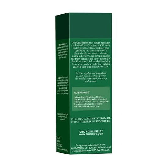 Biotique Bio Cucumber Pore Tightening Freshener With Himalayan Waters - Grab2buy