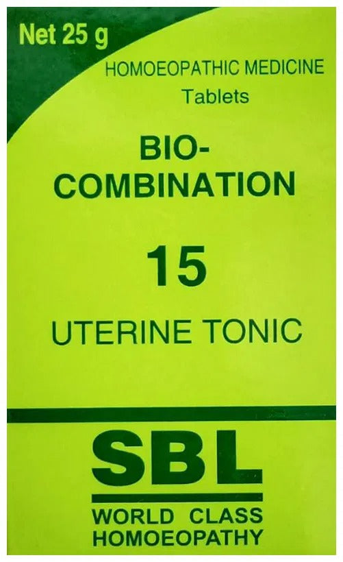 SBL Homeopathy Bio-Combination 15 Tablets 