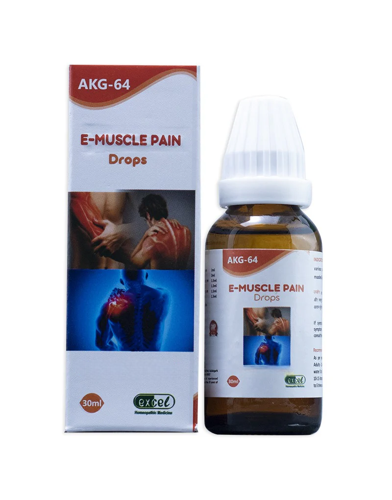 Excel Pharma E-Muscle Pain Drops 
