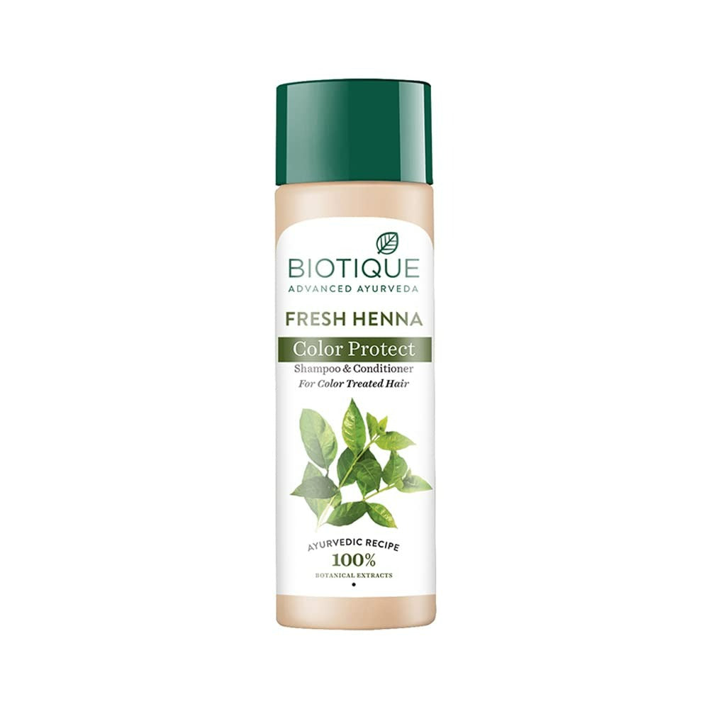 Biotique Bio Henna Leaf Fresh Texture Shampoo and Conditioner - Grab2buy