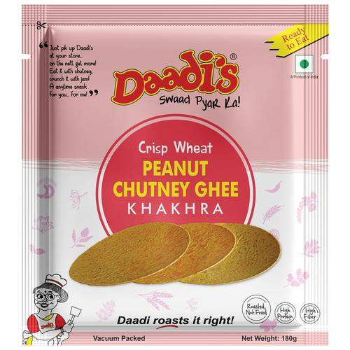 Daadi's Peanut Chutney Ghee Khakhra 