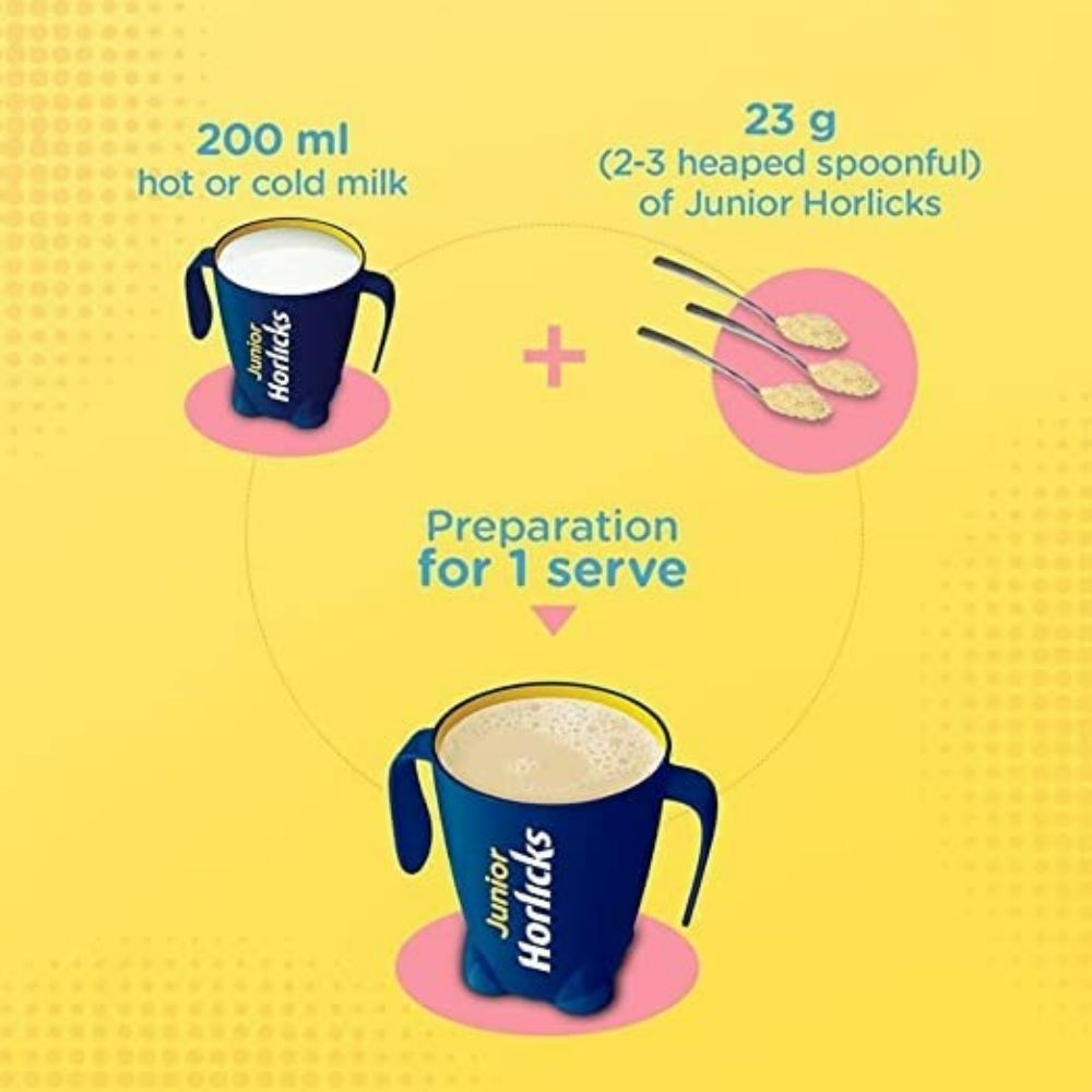 Junior Horlicks (2 to 6 Years), Children's Health Drink for Overall Growth 